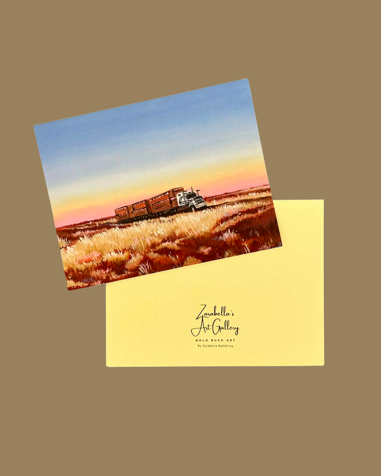'Heart like a Truck' Printed Greeting Card
